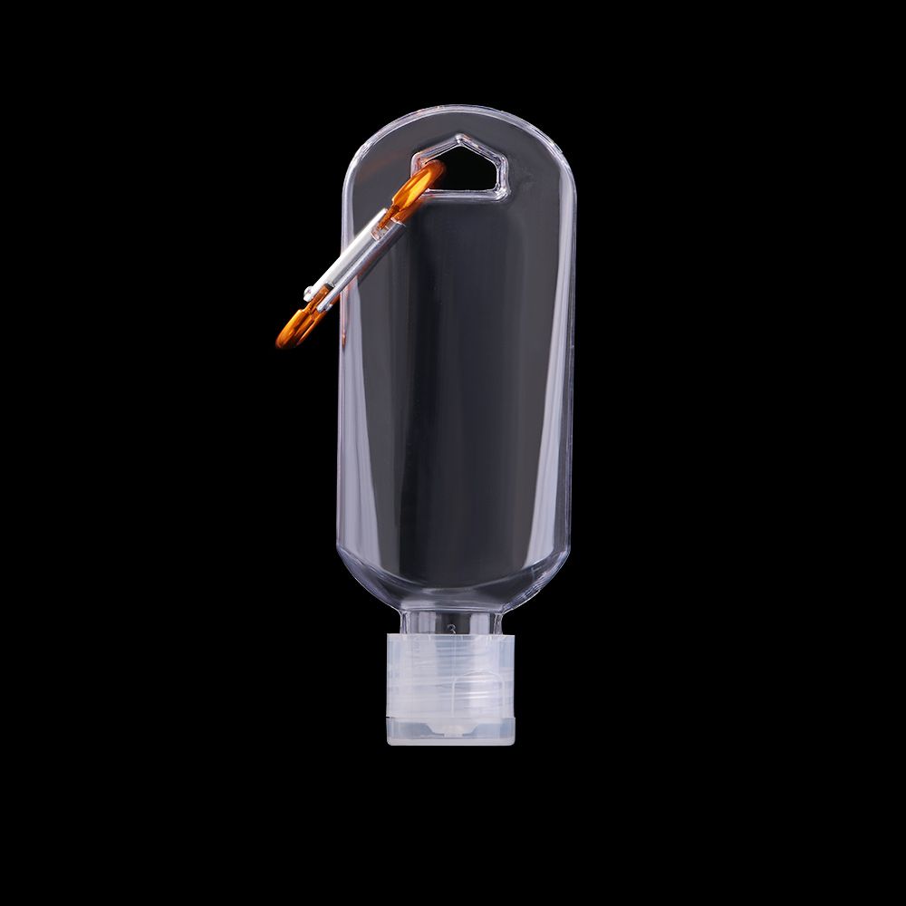 Travel Random colors With Key Ring Empty Plastic With Hook Cosmetic Container Refillable Bottle Spray bottle Hand soap Bottle