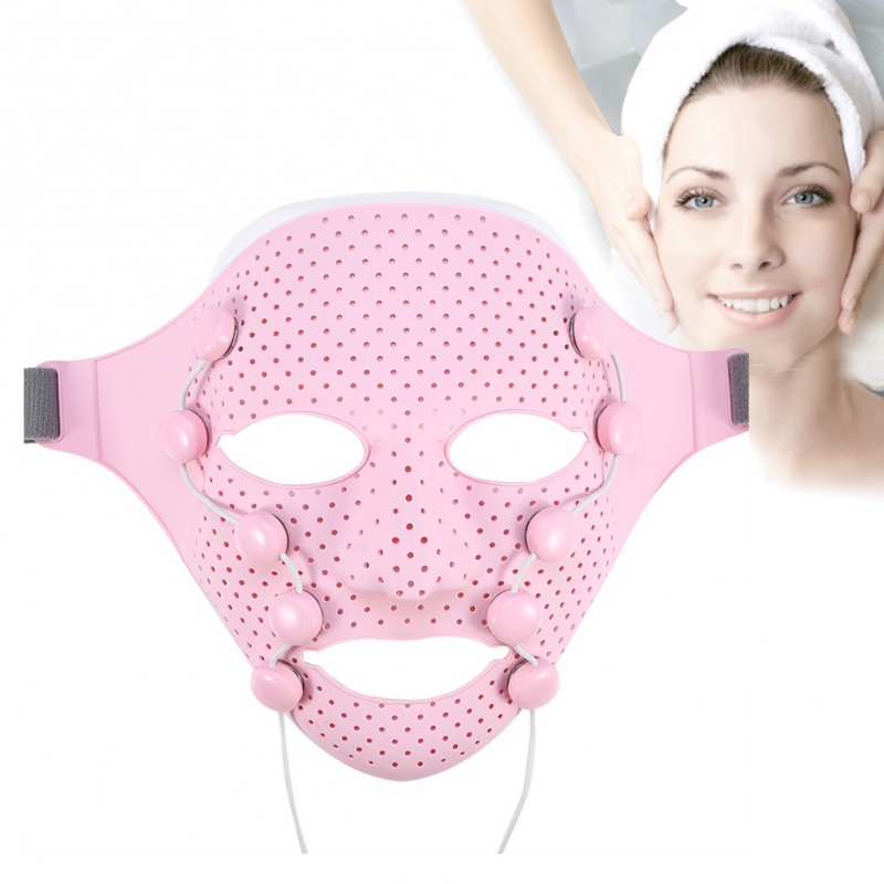 Silicone Facial Mask Electric Vibration V Face Lifting Massage Beauty Tool