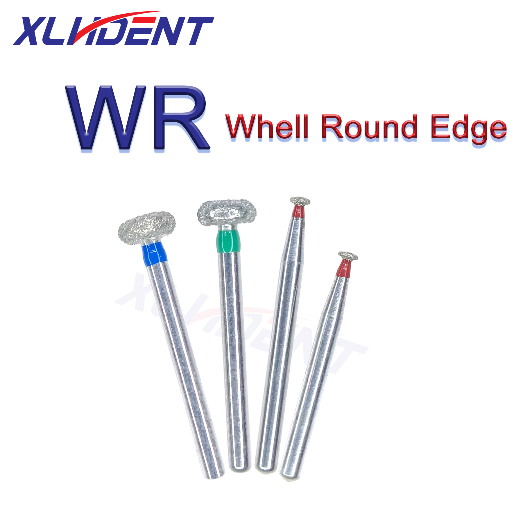 Diamond Burs Dental High Speed Handpiece Polishing Drills Dentist Bur FG Dia.1.6mm Dentistry Accessories 10Pcs/Pack