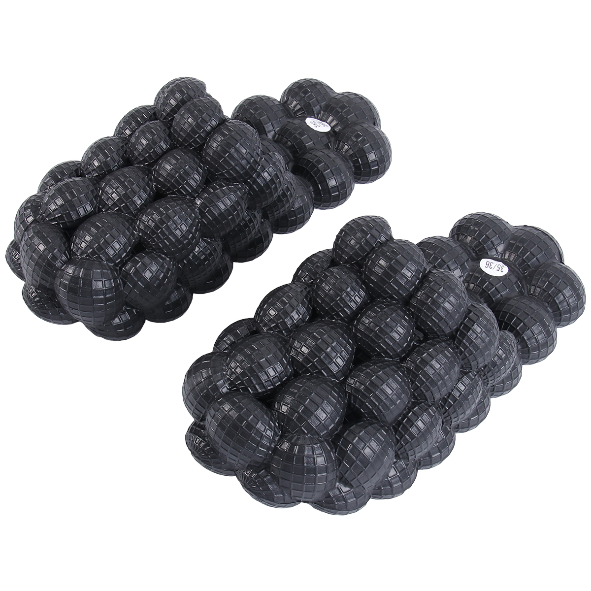 Fashion Personality Bubble Sandals Unisex Indoor Home Non-Slip Soft Comfortable Lightweight Black Footwear for Summer for Family