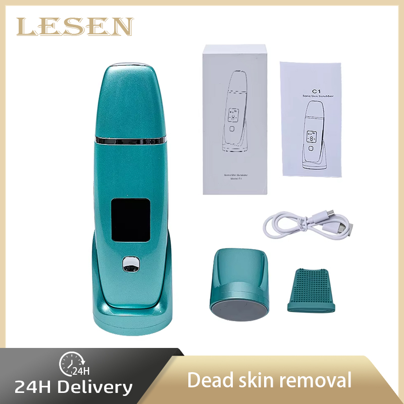 LESEN Facial Skin Face Cleaning Skin Lifting Beauty Device Ultrasonic Skin Scrubber Facial Spatula Blackhead Remove dead skin