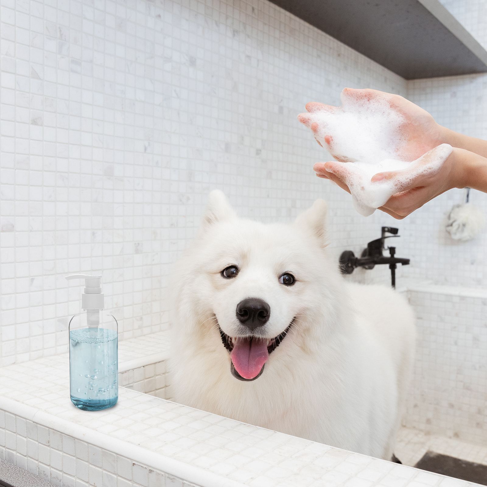 5pcs Hand Soap Dispenser Bottles Plastic Empty Containers Travel Shampoo Lotion Bathroom Packing Reusable Portable Gel