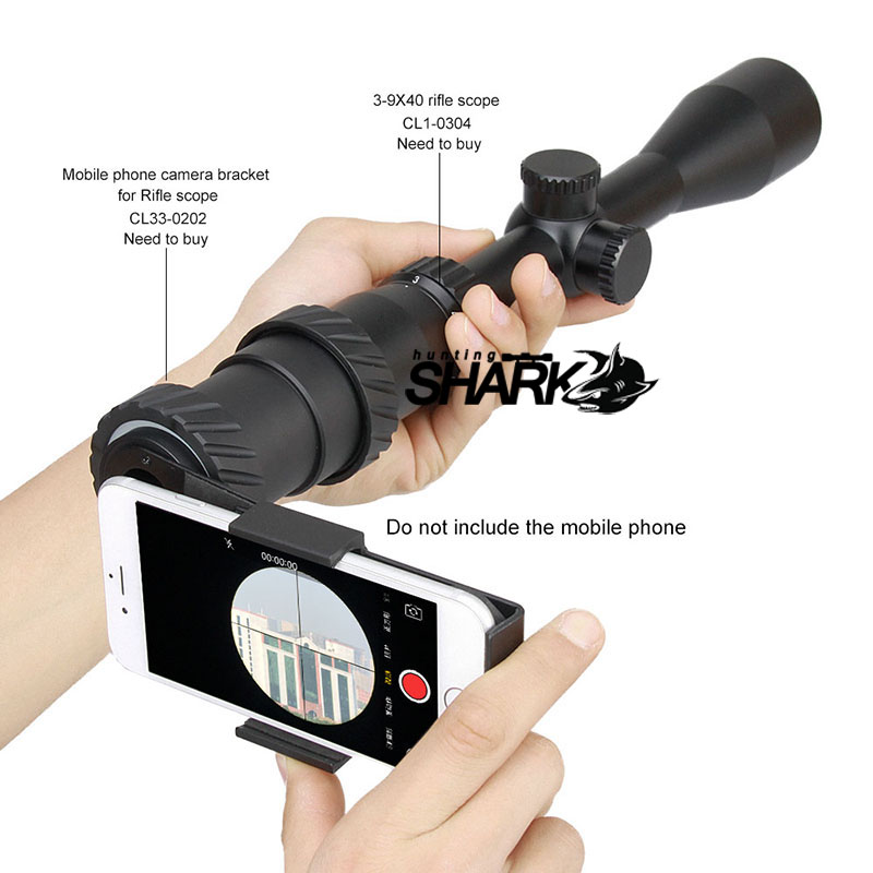 Factory PPTTactical Black Rile Scope Mount For Camera For Hunting Shooting Hunting Accessory HS33-0202