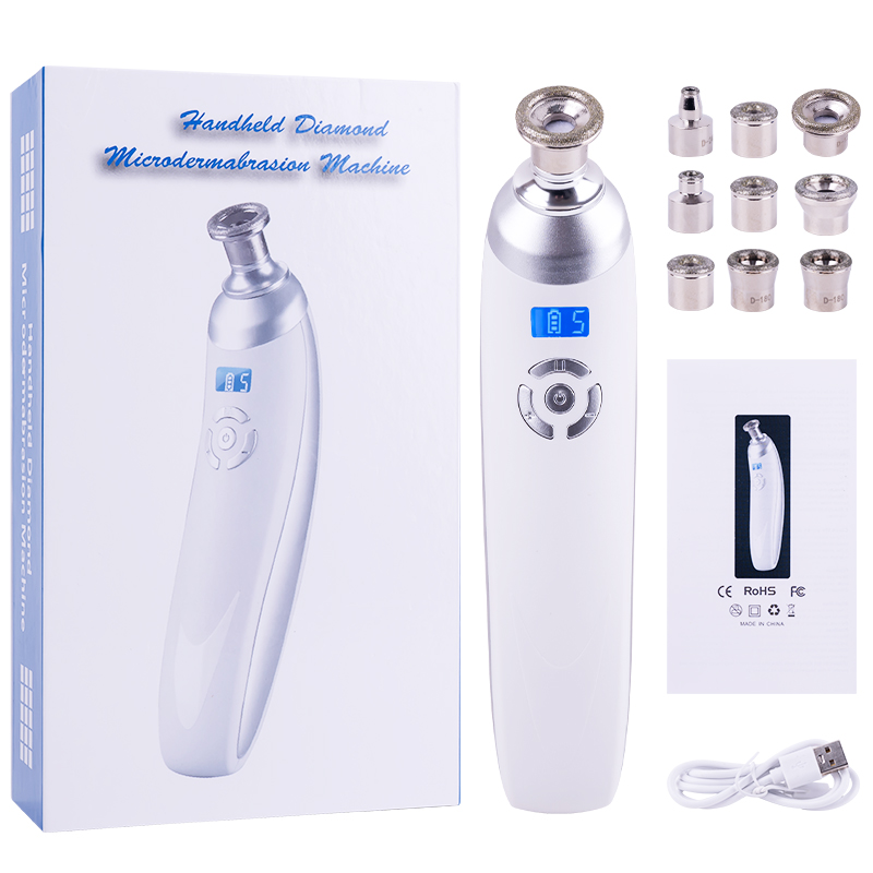 Diamond microcrystal skin resurfacing machine blackhead removal professional facial deep cleansing equipment facial skin care