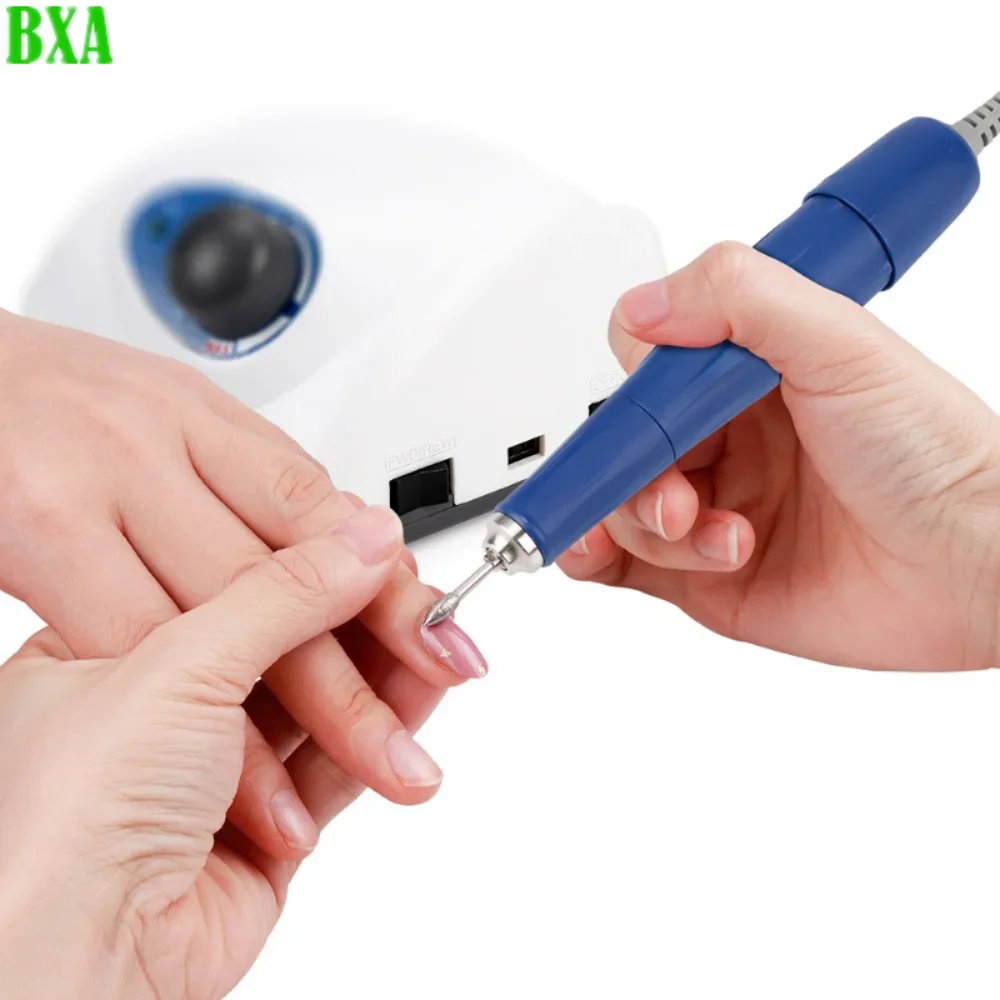 Powerful Grinding Nail Drill Drill Set Powerful 210 Nail Drill 35000RPM 105L 65W Manicure Pedicure Nail Gel Polishing Device