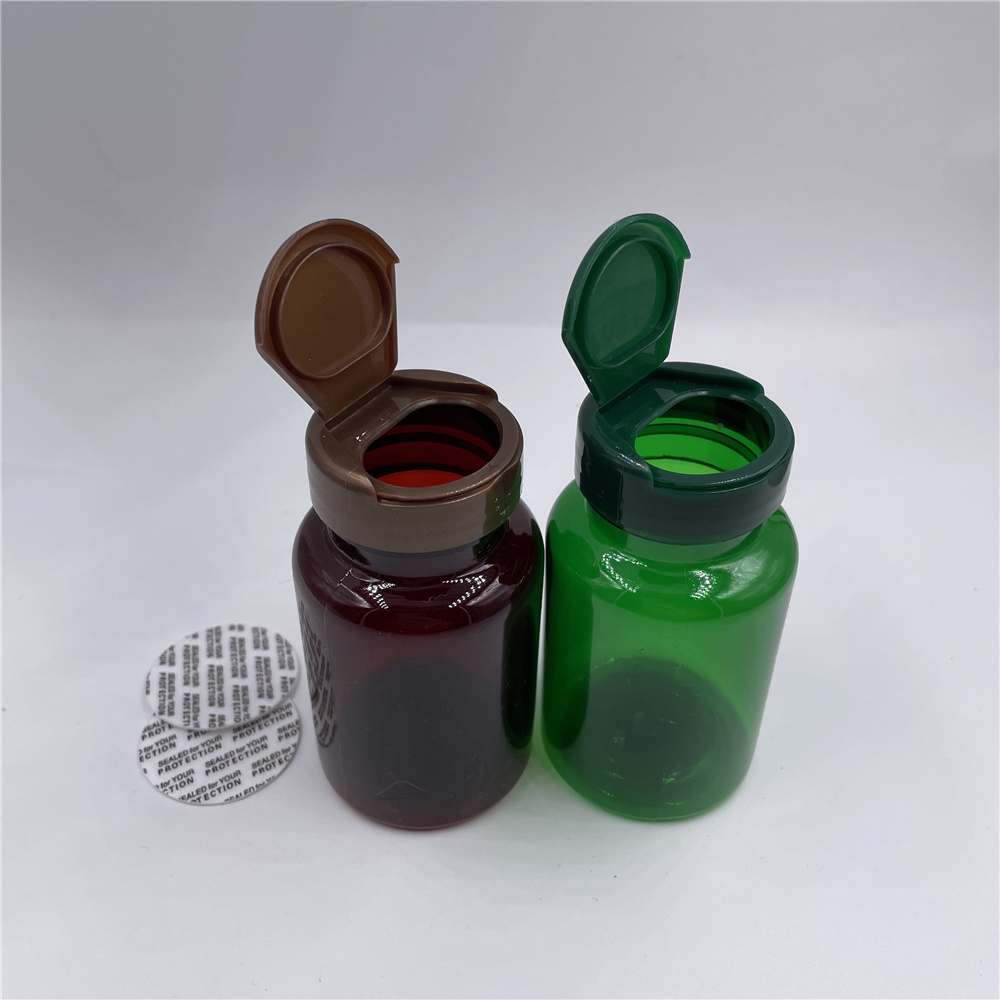 4Oz 5OZ 8OZ brown Green blue Plastic Empty Bottles Jar Creams powders bath salts Cosmetic Containers Retail pot wholesale