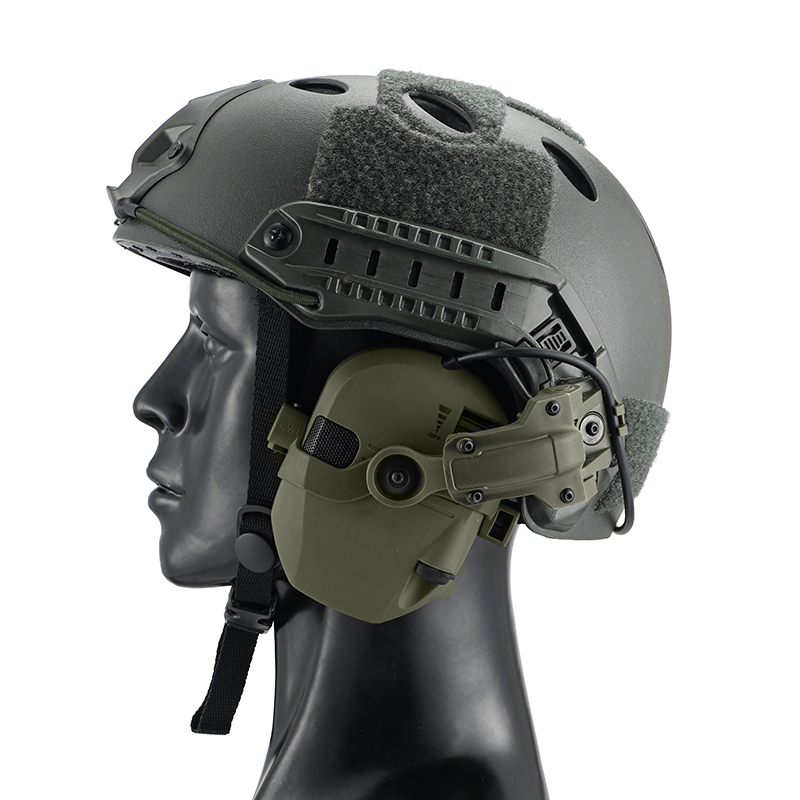 WK Tactical Earmuffs for Shooting Military Hunting Noise Cancelling Headphones with NRR 23dB Helmet Compatible New Generation