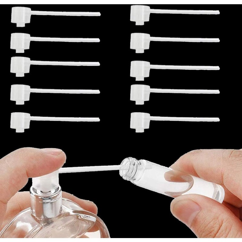 100pcs Perfume Dispenser Pump Transfer Tool for Travel Refillable Atomizer Spray Bottle Refill Cosmetic