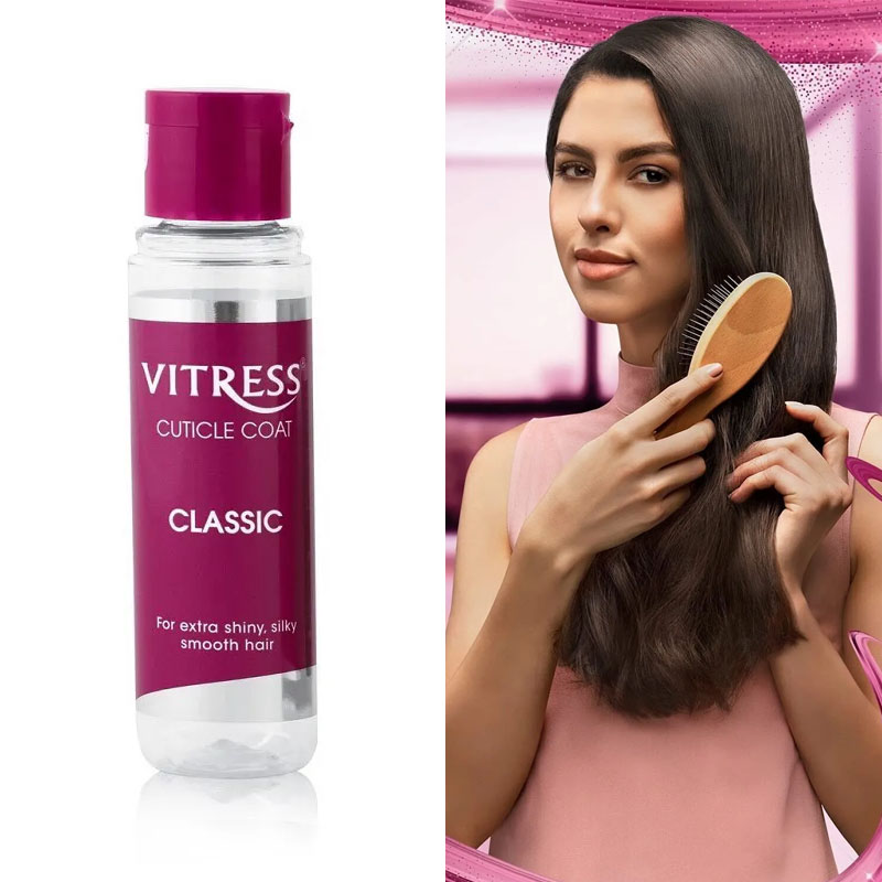 Philippine Vitress Cuticle Coat Classic Nourishes Repairs Dry For Extra Shiny, Smooth, Frizz Control, Silky Hair Styling 1Bottle