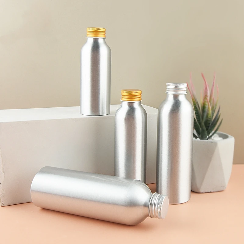 30ml 50ml 100ml 500ml Can Add Inner Plug Simple Cap Pure Dew Aluminum Cap Bottle Flower Water Pure Dew 500ml Separate Bottle