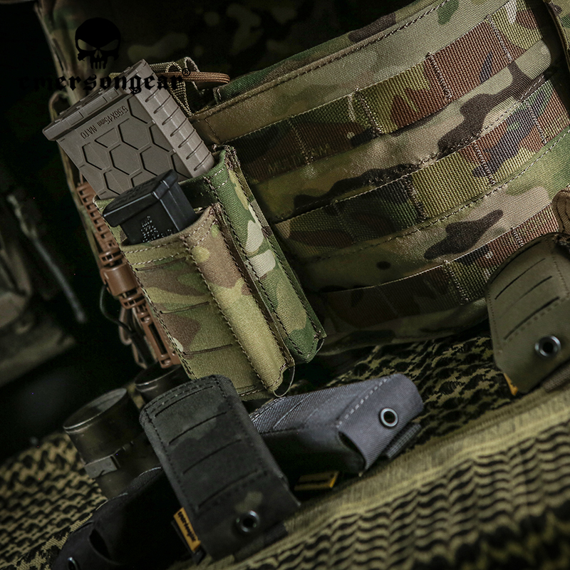 Emersongear For LCS Magazine Pouch Bag Mag Panel Airsoft Outdoor Hunting Shooting Paintball Camping EM6380