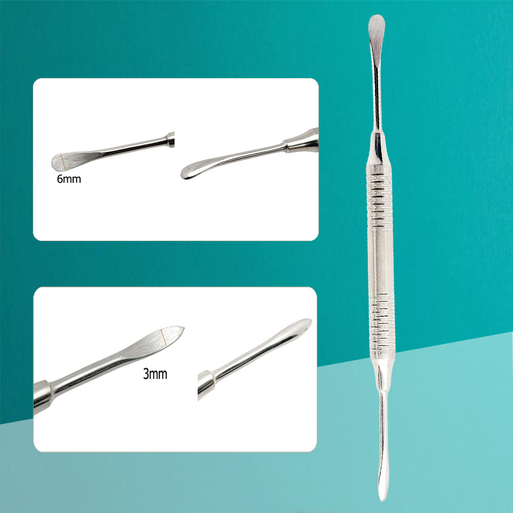 Double End Periosteal Elevator Dental Implant Tool Retract Separate Autoclavable Surgical Instrument Bone Graft