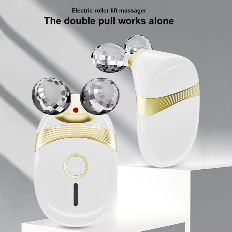 Portable High Quality Face Massage 3d Roller Face Lift 3d Roller Massager 360 Rotation Manual Roller Eye Massager