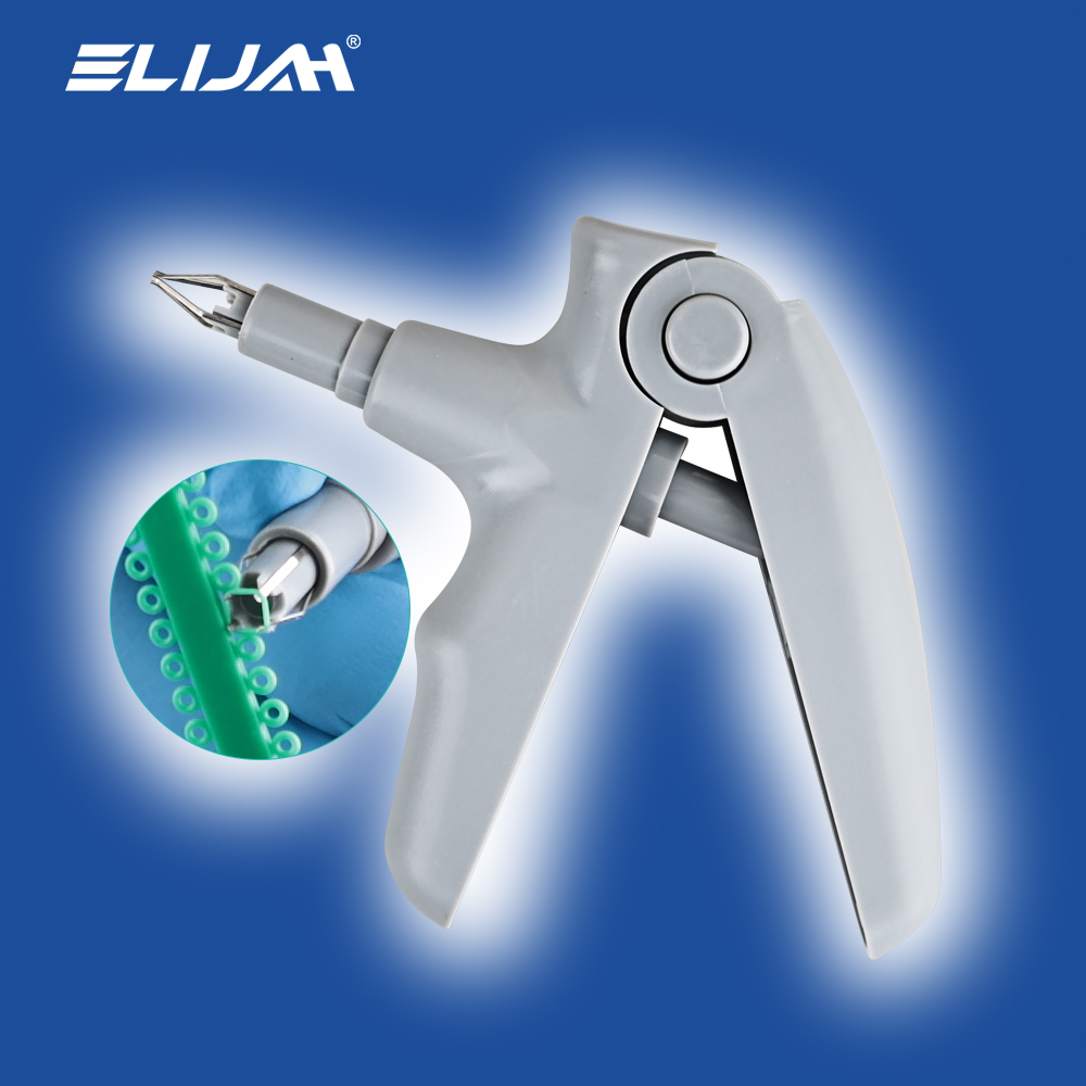 ELIJAH Dental Orthodontic Ligature Gun For Precisely Composite Resin High Strength Ligature Ties Operate Gun Dentistry Tools