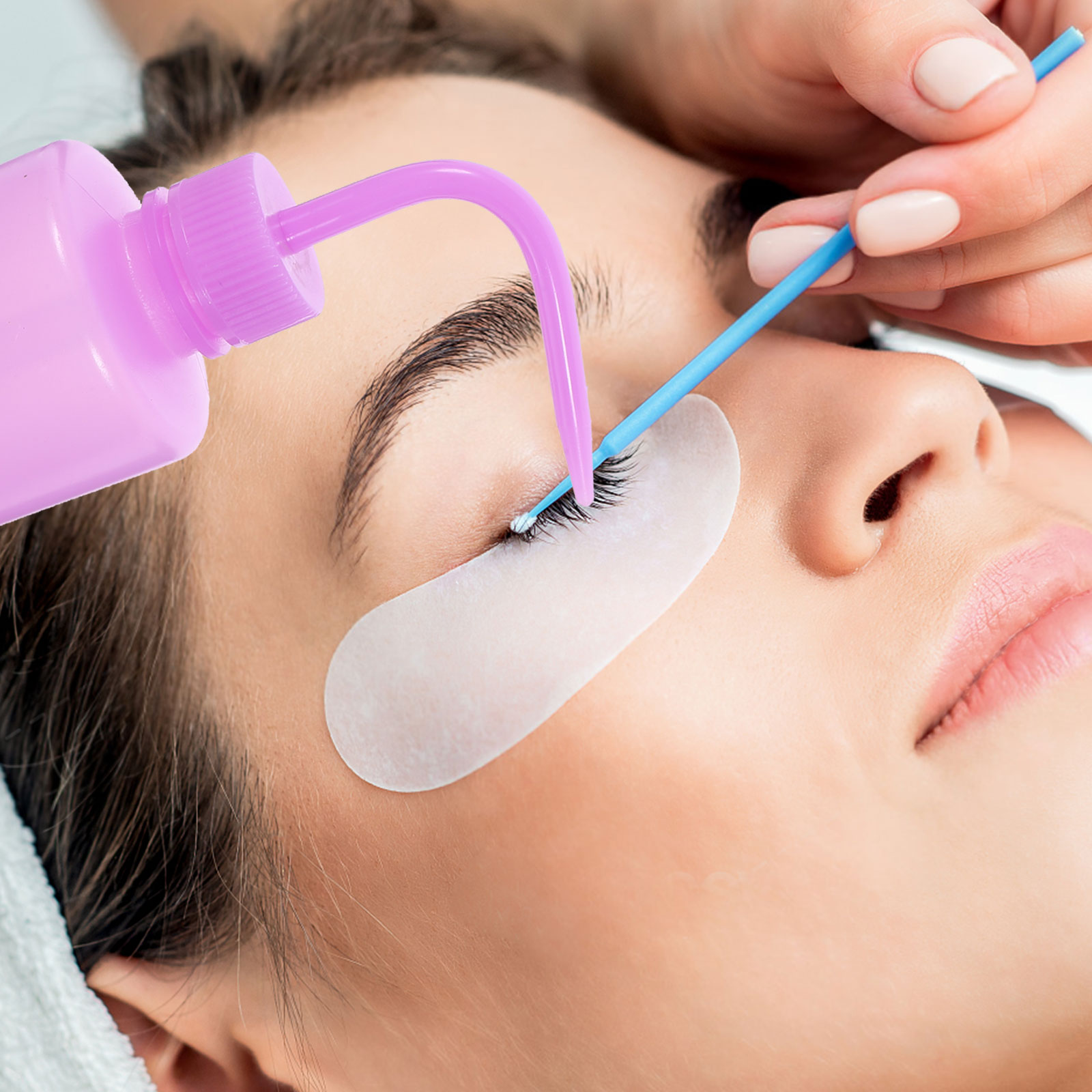 2pcs 250ml Cleaning Bottle Squeeze Squeeze Bottles Wash Bottles Curved Mouth Travel Portable Plant Watering Flexible