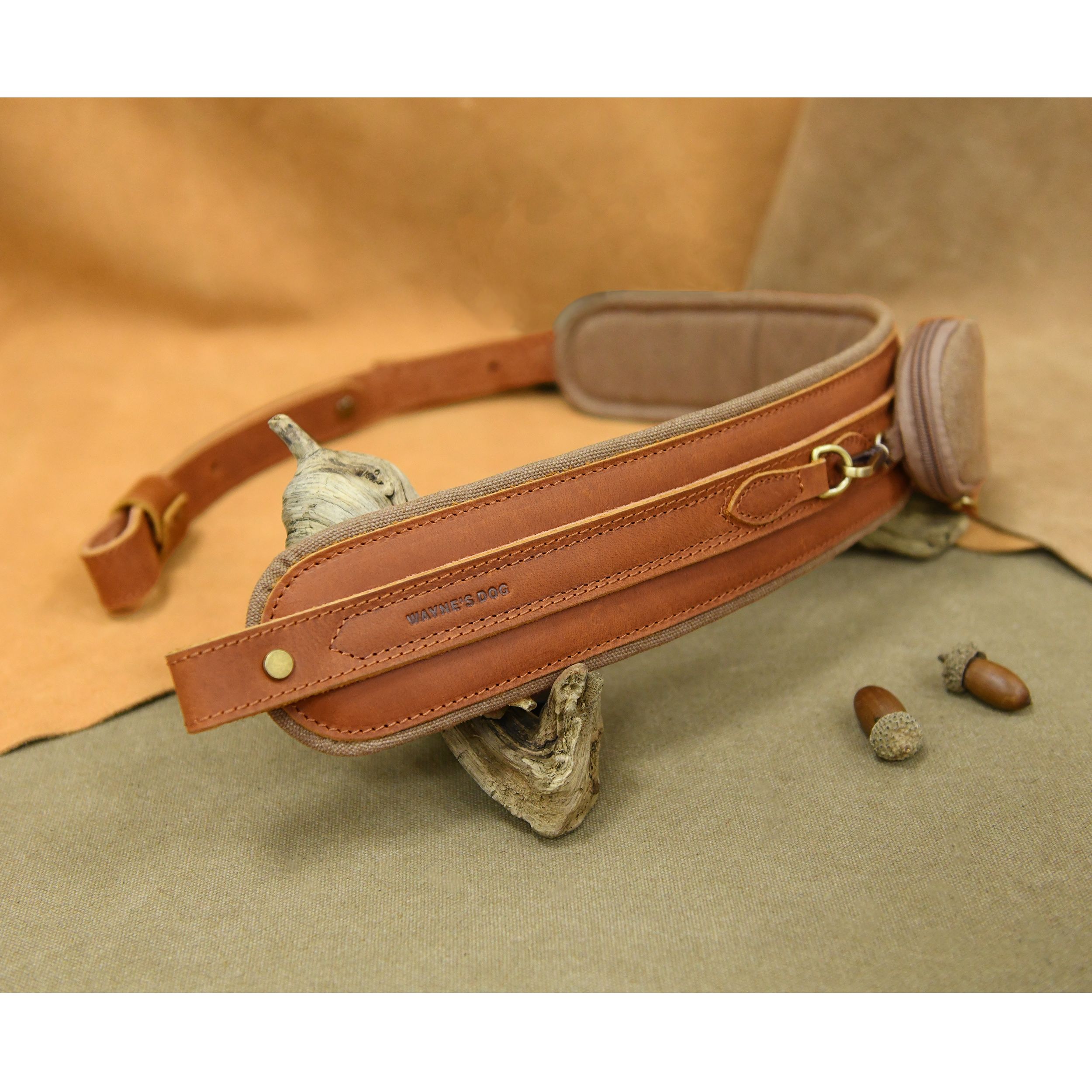 WAYNE'S DOG Full Leather Rifle Shotgun Sling Shoulder Sling Gun Strap Belt Adjusted Sling