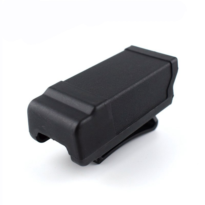 Military hunting tactics leather sleeve quick-pull jacket 9mm magazine bag, suitable for Glock 17 19 HK USP M9 Sig P226