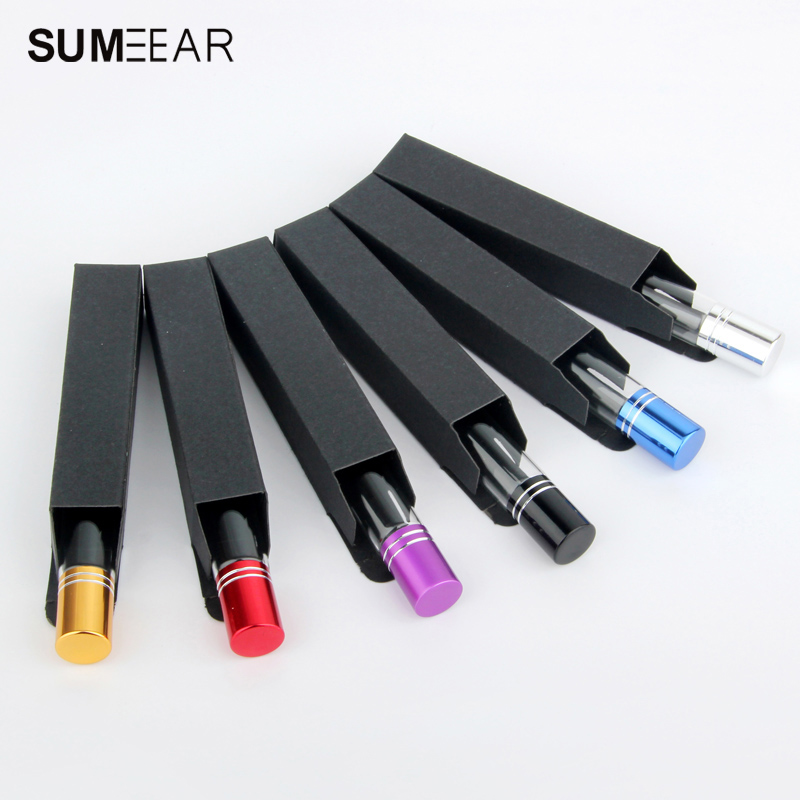 50Pieces 10ml perfume bottle steel ball essential oil bottle packing box empty bottle travel  Mini refillable perfume bottles