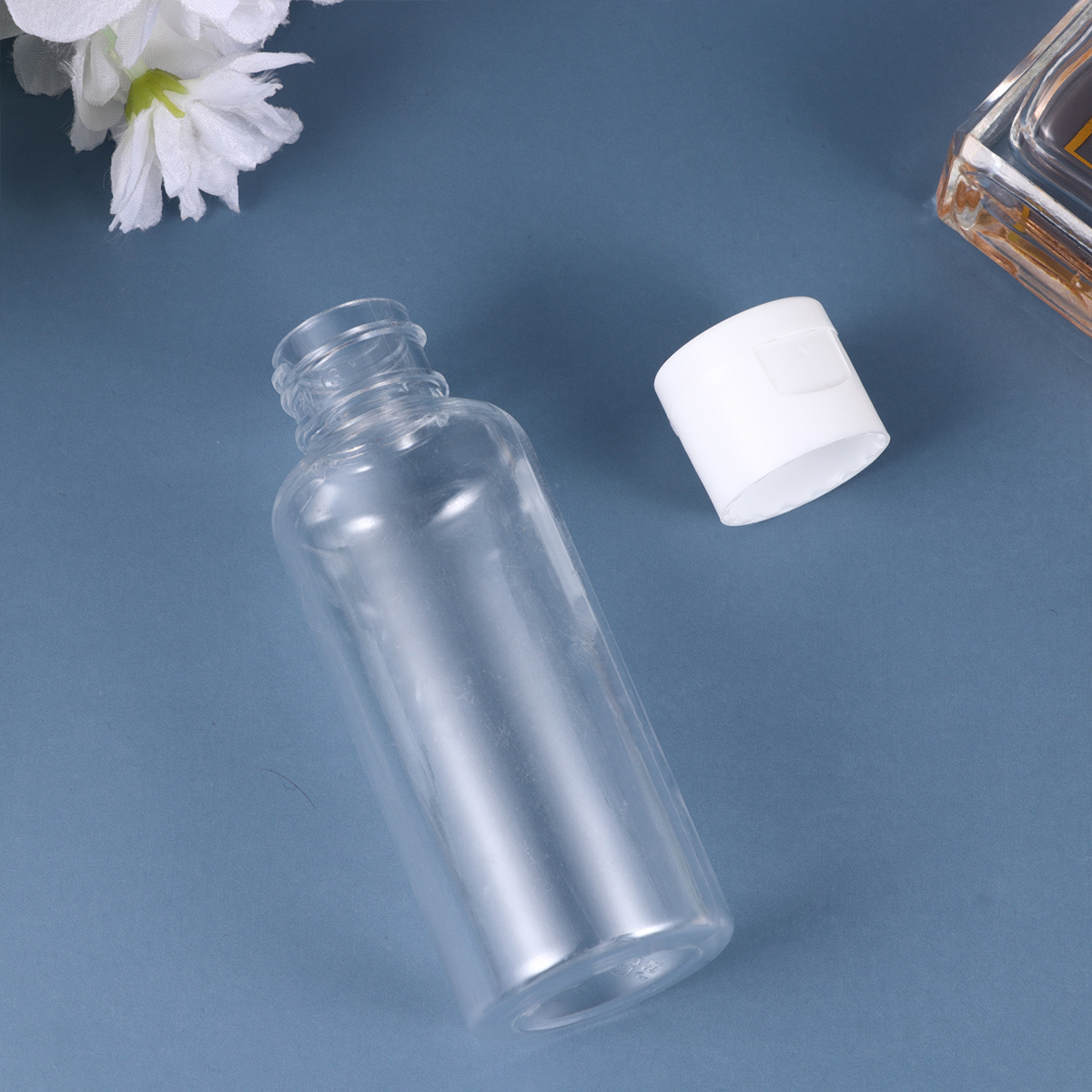 25 Pcs Travel Bottles 50ml Empty Lotion Containers Toiletry Mini Sealed Portable Never Leak Plastic Bottle
