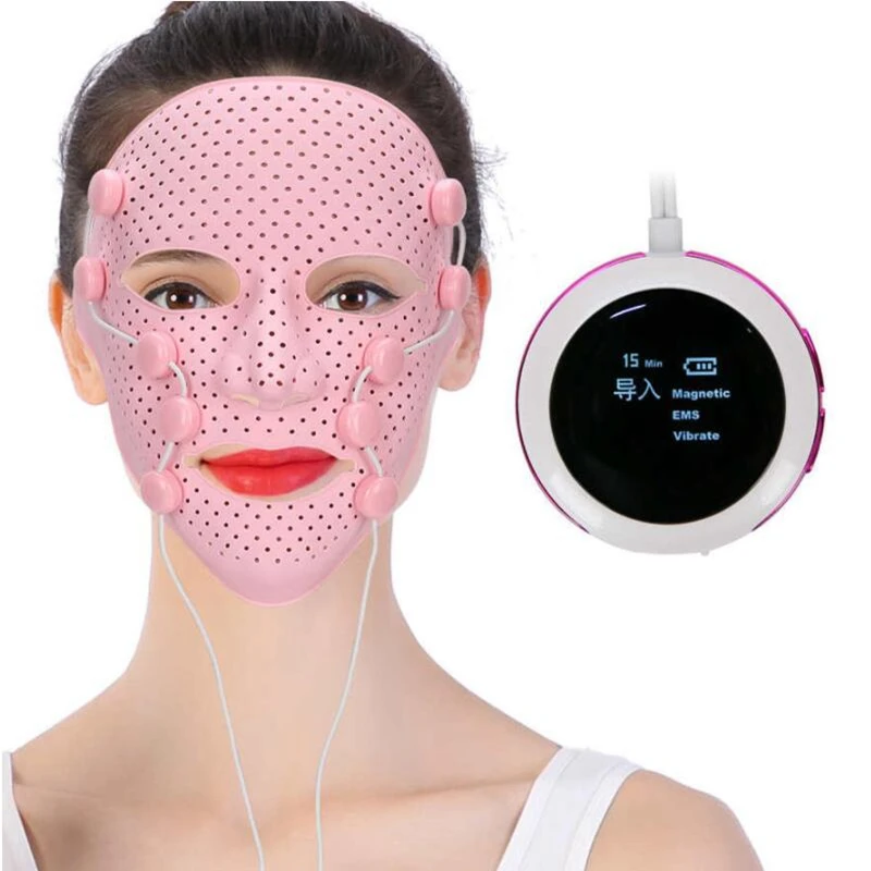 Facial Massager Electric V-face Lift Silicone Mask Beauty Device