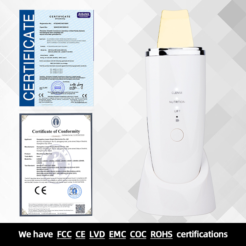 Lesen Skin Care 24K Gold Skin Spatula with Hydration Spray – Deep Cleans Pores Removes Blackheads & Dead Skin Boosts Collagen