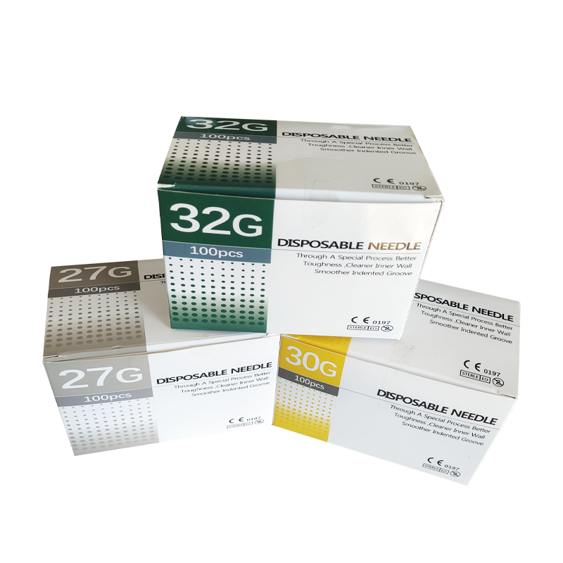 Disposable Sterile Painless Small Needle 32G 4mm 13mm 6mm for Irrigating Teeth 32G Single Packaged Small Needle