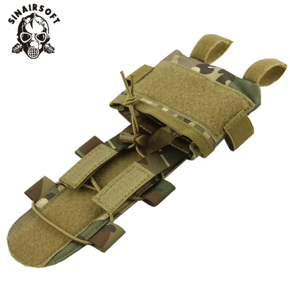 SINAIRSOFT Battery Pouch Tactical Helmet MK2 Counterweight Pouch Helmet NVG Battery Pack Balance Weight Bag Helmets Accessories
