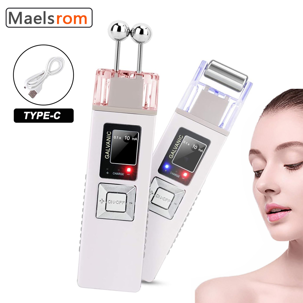 2-In-1 Micro Current EMS Facial Lifting And Firming Beauty Device Used For Deep Facial Cleansing Import And Export for Beauty