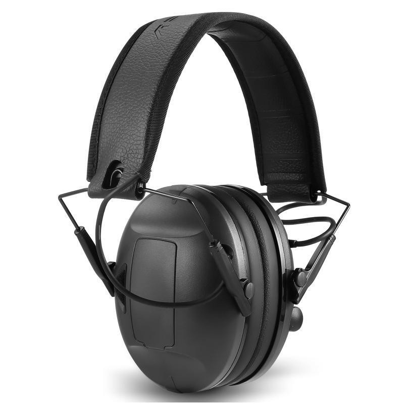 Tactical Electronic Earmuffs Sound Amplification Shooting Headphones with Passive Noise Reduction NRR 28dB for Hunting Hearing