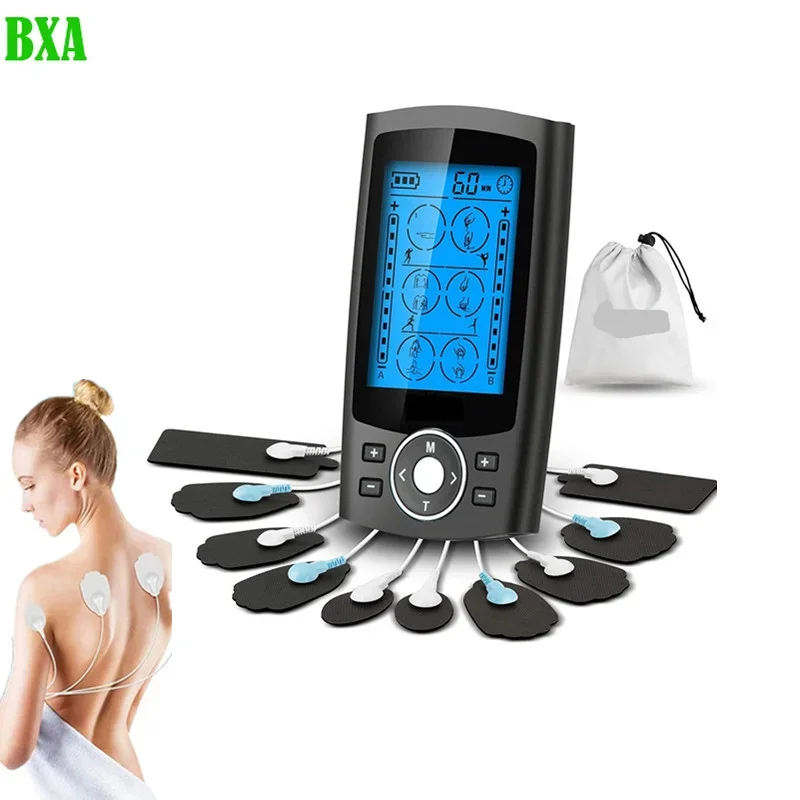 New 36 Modes Ten Muscle Stimulators Electric EMS Acupuncture Body Massage Digital Therapy Slimming Electromechanical Stimulators