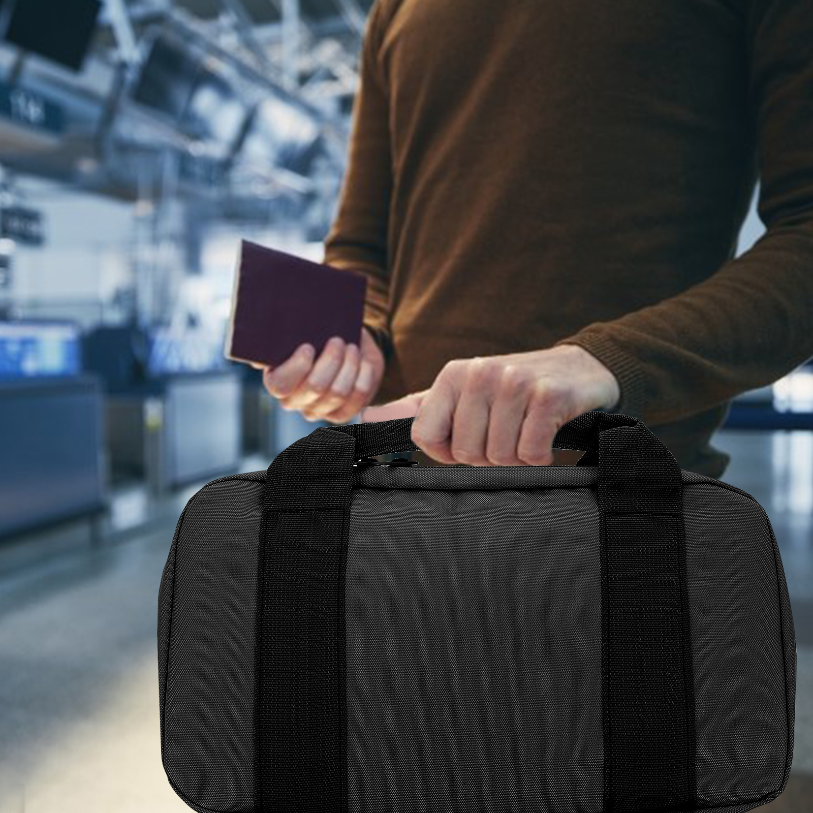 Tactical Bag Large Capacity Camouflage Wallet Oxford Cloth Coin Purse Men Storage Pouch Zippered Outdoor