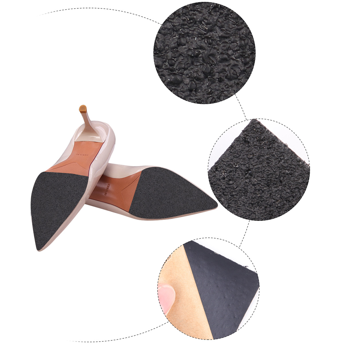 AntiSlip Shoes Pads Soles Stickers HighHeel Booties Boots WearResistant Insoles Sole Accessories ReduceNoise