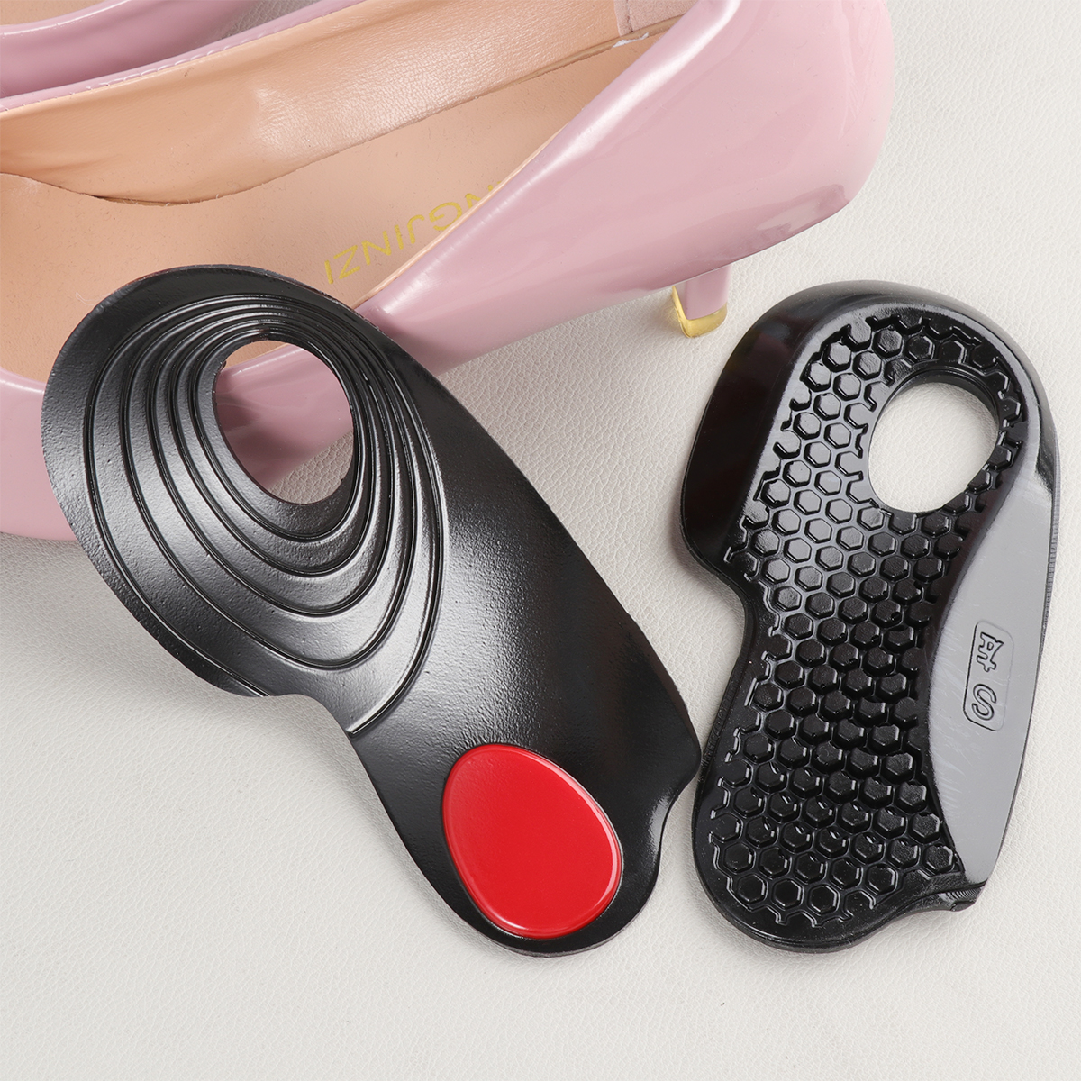 High Heel Insole Shoe Inserts Height Increase Insoles for Foot Correction Pad Women Pads of