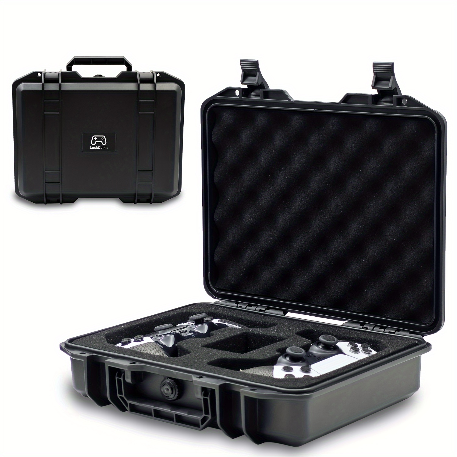 Hard Shell Travel Case for Any Regular Sized Game Controller PS5 PS4 Xbox Series Xbox One Switch Pro Dual Controller Carrying