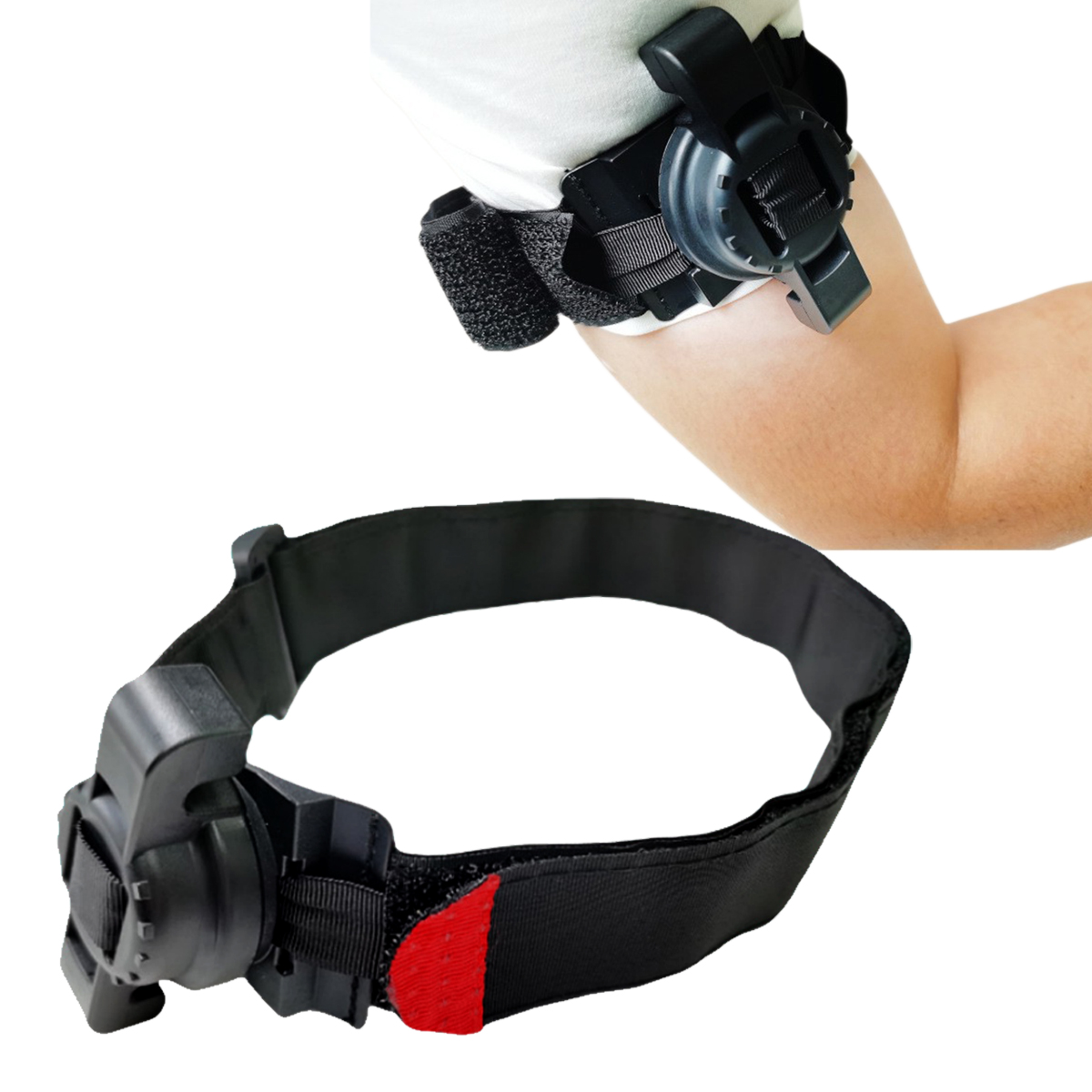 Emergency Tactical Tourniquet Strap with Swivel Buckle Military Medical First Aid Gear for Hiking Camping Travel Outdoor Sports