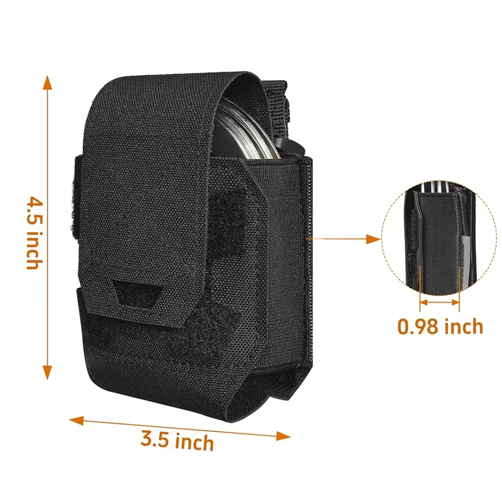 Handcuff Pouch Universal Holster Quick Draw Shackle Holder for Chain Cuffs Tactical Police Belt Accessory Case Cover