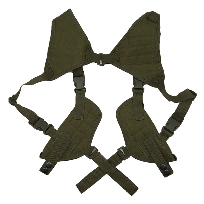 Universal Tactical Dual Armpit Shoulder Holster Bag Concealed Carry Left Right Hand Nylon Gun Case Glock 17 19 Pistols