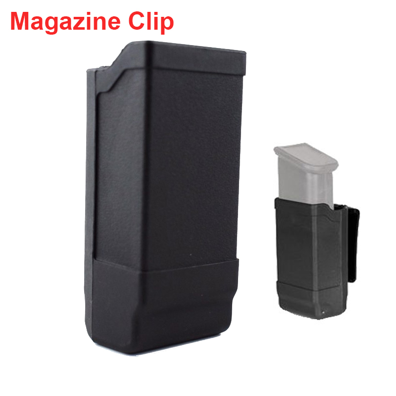 Outdoor magazine clip tactical magazine Glock 17 19 HK USP M9 9mm magazine quick pull jacket holster gun accessories