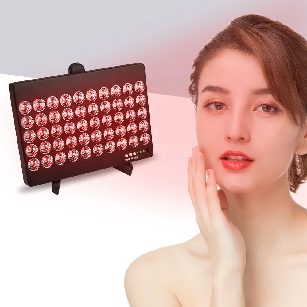 Infrared Beauty Lamp USB Charging Portable Dual Chip 660nm 850nm LED Infrared Therapy Lamp  5V 2A 50W 23*16*2cm