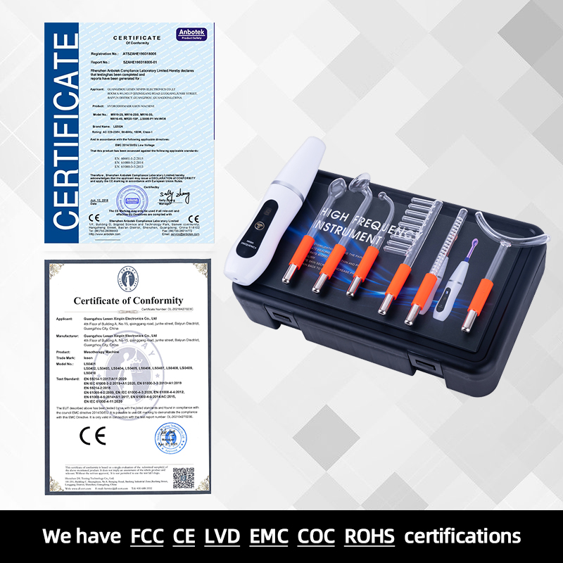 High frequency facial cleansing and blemish control device professional beauty equipment for home use the effect is very good