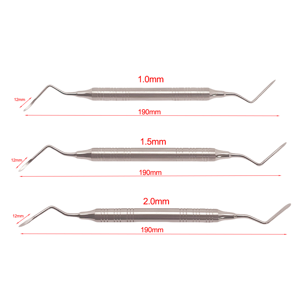 Dental Minimally Invasive Extraction Tool Root Tip Pick Elevator with Sharp Tip for Tooth Extraction & Implant Surgery