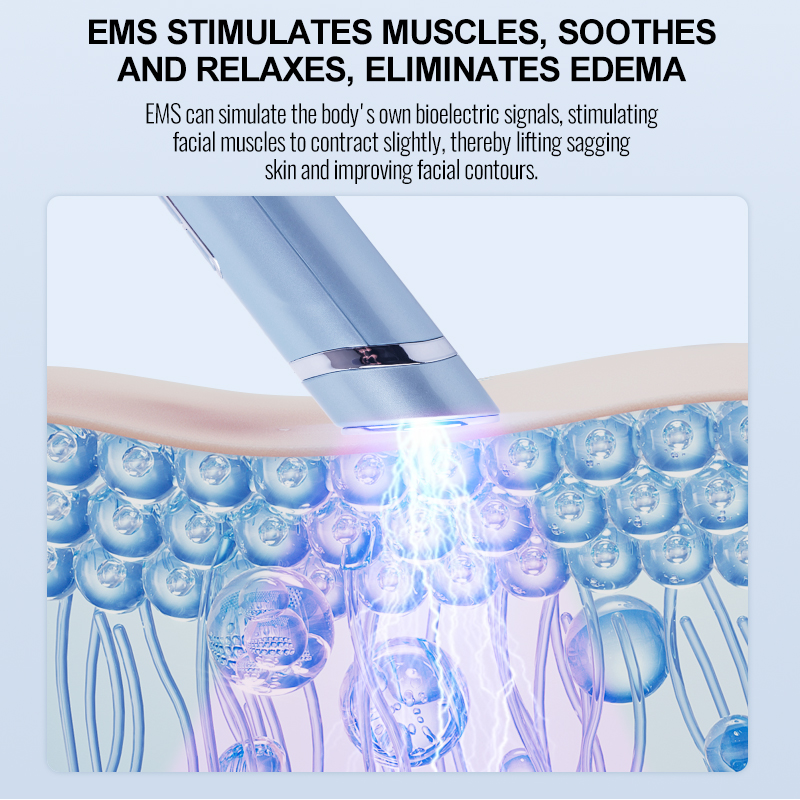 Anti-Aging Eye Massager with Red Light Treatment – Reduce Dark Circles Under-Eye Bags Skin Care 4.0 Beauty Tool Lesen Vibration