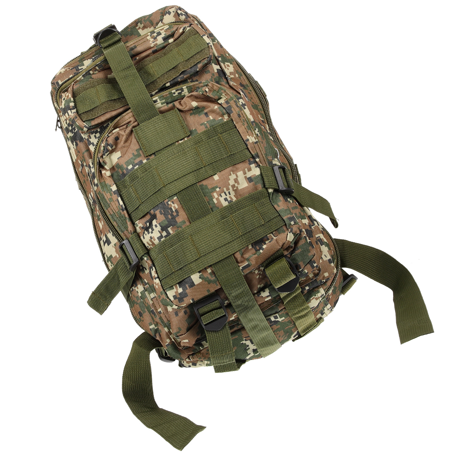 Outdoor Backpack 3P Jungle Digital Camouflage Large Capacity Hiking Camping Bag Multifunctional Rucksack