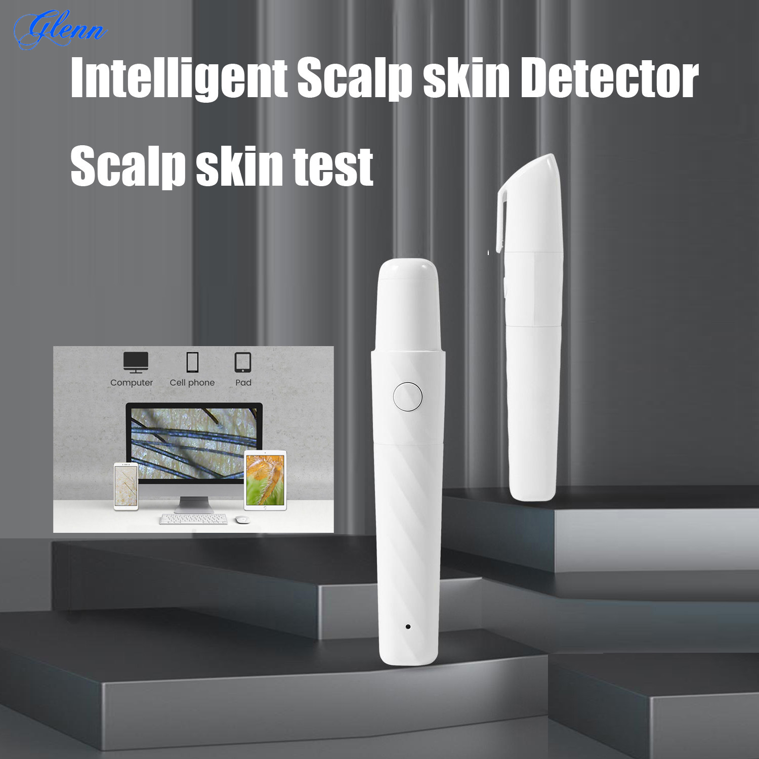 High Quality HD Hair Follicles Scalp Scanner Detector Hair Analyzer Skin And Scalp Hair Analysis Machine