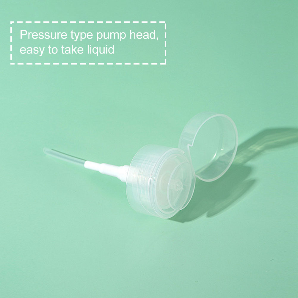 6pcs Press Bottle for Nail Polish Remover Makeup Travel Dispenser Empty Reusable Portable Cosmetics Container Sturdy