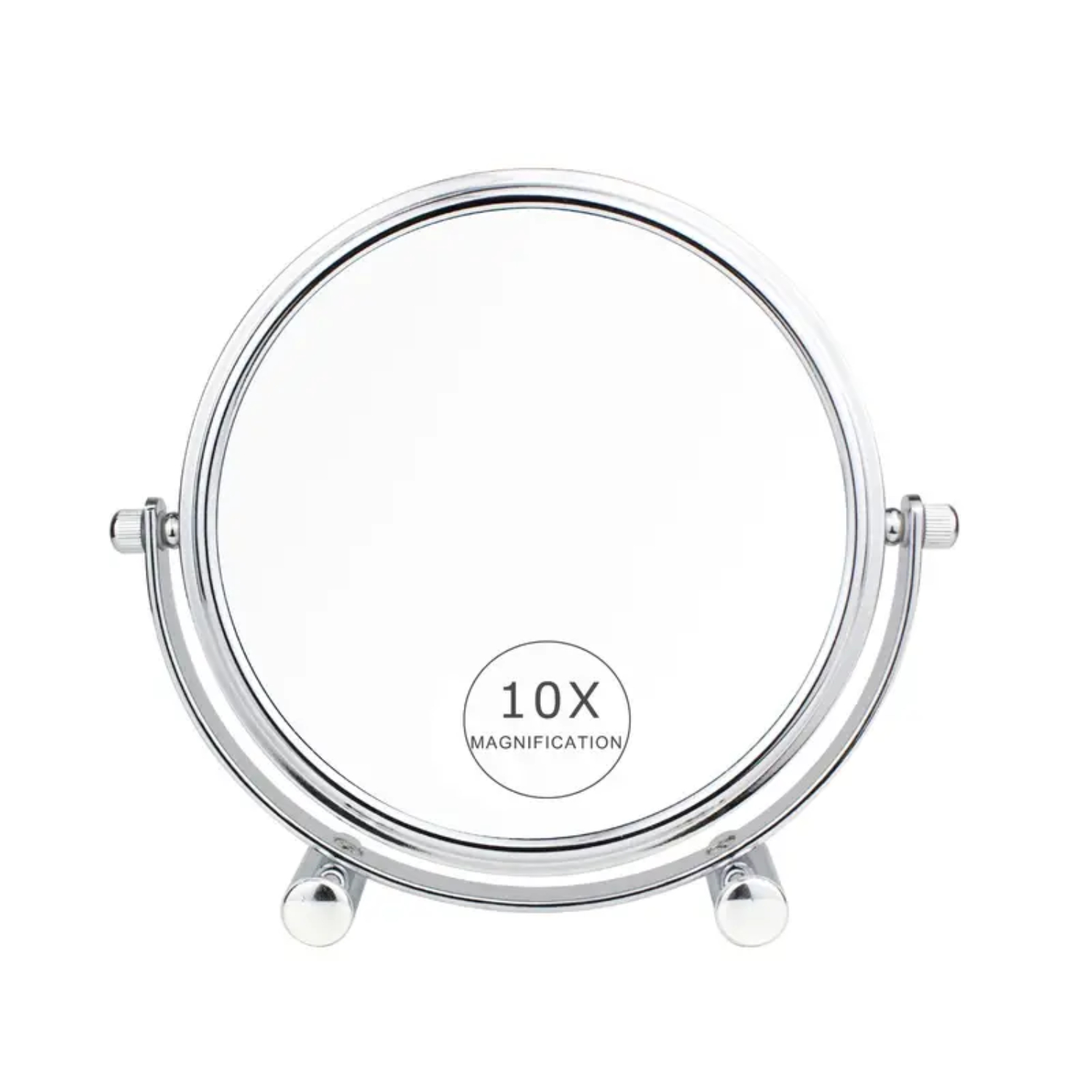 Double Sided 10X/1X Makeup Mirror for Vanity & Travel