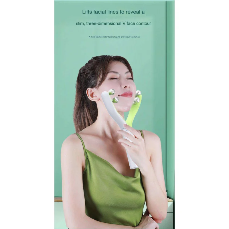 Y Shape Facial Massager Roller Face Lifting Machine V-Face Roller Massager Beauty Device