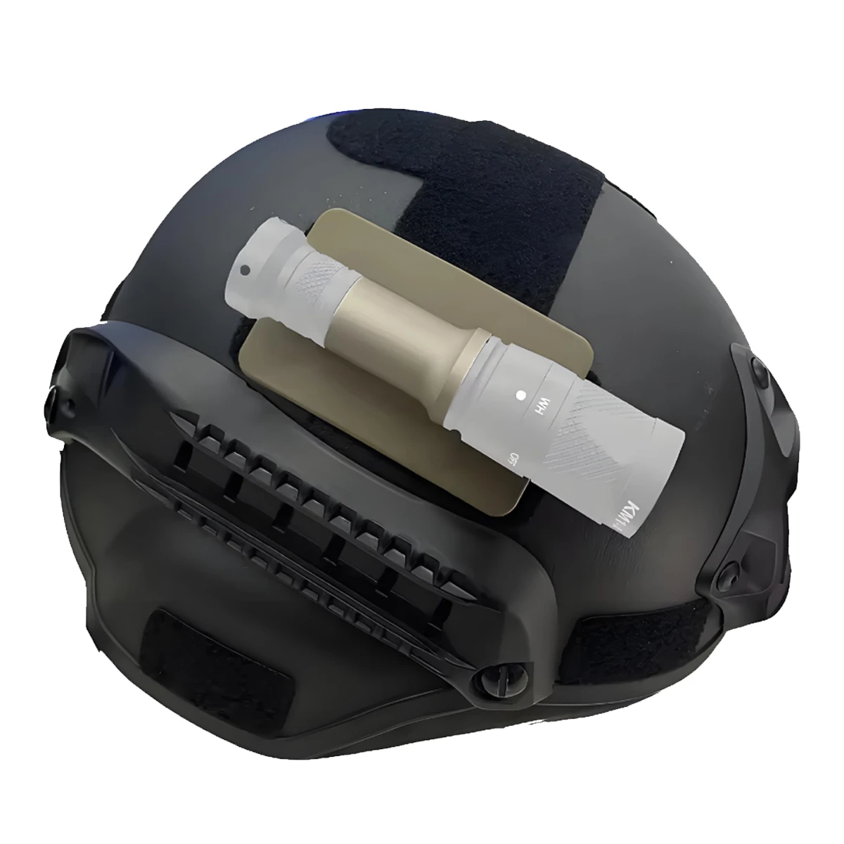 SF M300 M600 Helmet Lamp Velcro Base SS MAX Aluminum SF Series Scout Light Mount Body for M300V M323V M600V M622V IR Flashlight