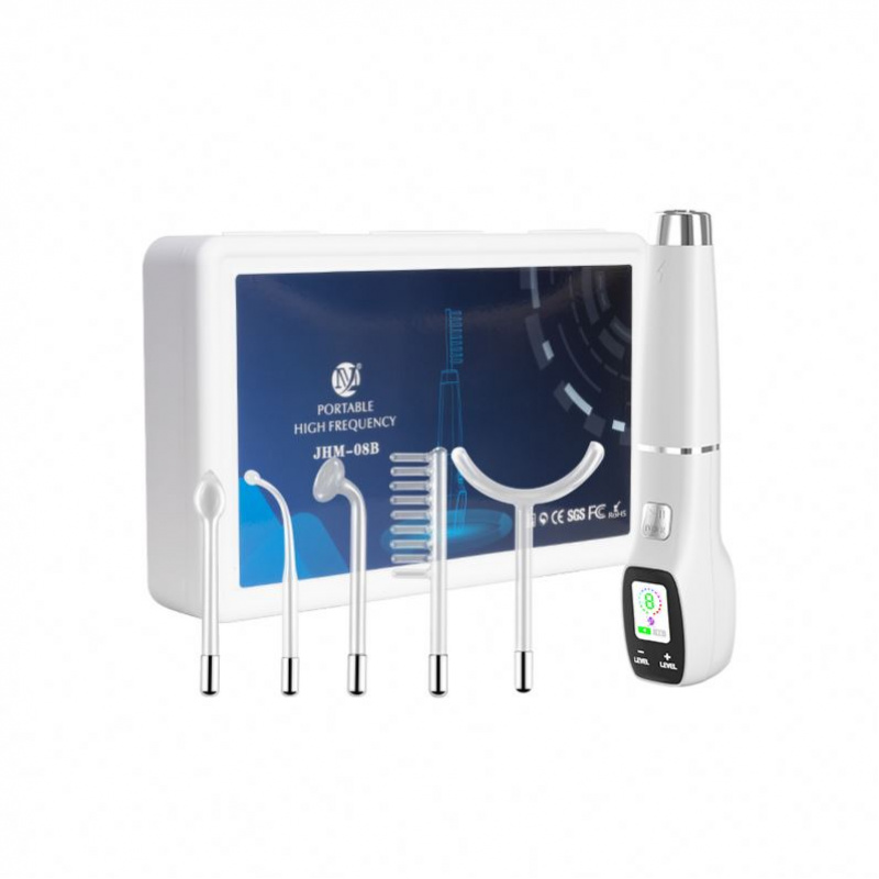 Multifunction LCD Screen 4 in 1 Electric Facial Skin Care Wand Beauty Device