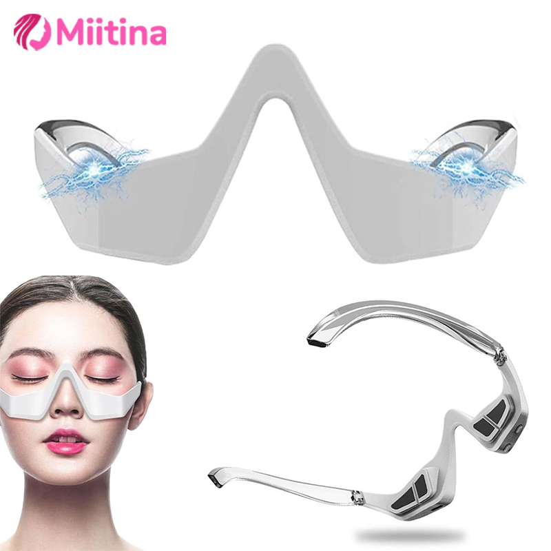 3D Red Light EMS Eye Massage Therapy Hot Compress Eyes Fatigue Relief Relaxation Relieve Dark Circles Fatigue relief Wrinkles